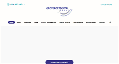 Desktop Screenshot of groveportdentalgroup.com